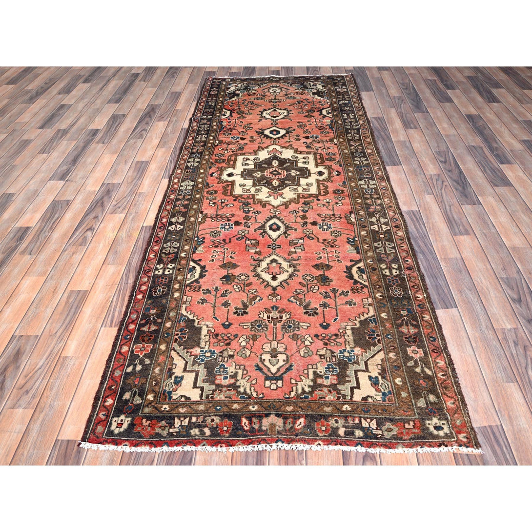 Hand Knotted  Rectangle Runner > Design# CCSR85970 > Size: 3'-7" x 9'-2"