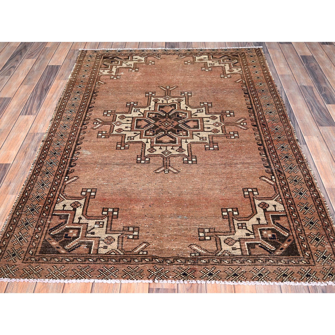 Hand Knotted  Rectangle Area Rug > Design# CCSR85972 > Size: 4'-2" x 5'-11"