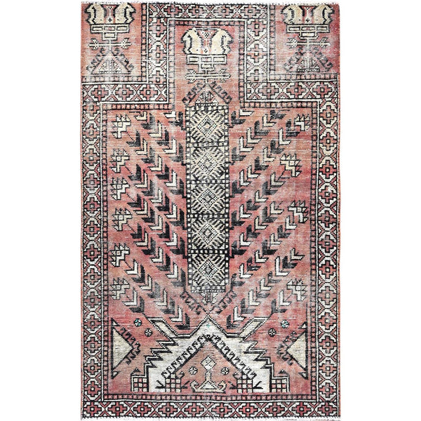 Hand Knotted  Rectangle Area Rug > Design# CCSR85974 > Size: 3'-7" x 5'-11"