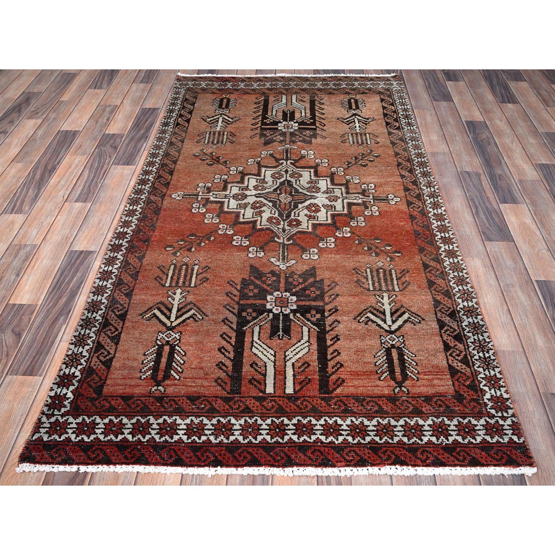 Hand Knotted  Rectangle Area Rug > Design# CCSR85977 > Size: 3'-7" x 6'-8"