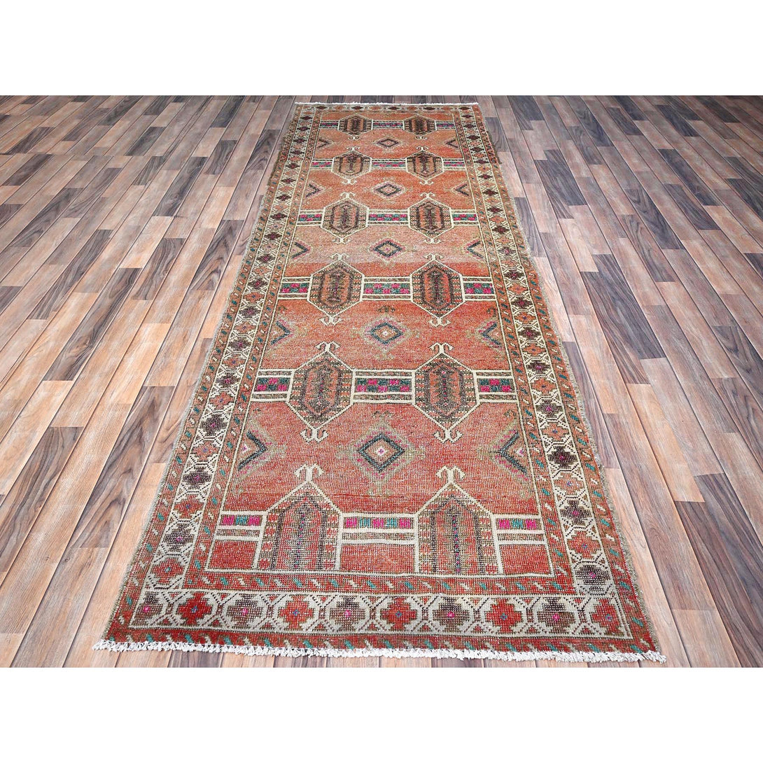 Hand Knotted  Rectangle Runner > Design# CCSR85978 > Size: 3'-6" x 10'-0"