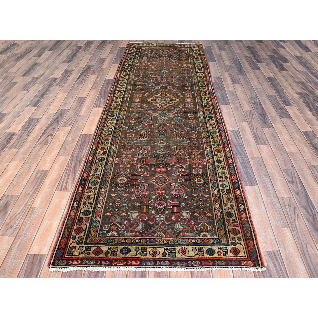 Hand Knotted  Rectangle Runner > Design# CCSR85985 > Size: 3'-5" x 10'-4"