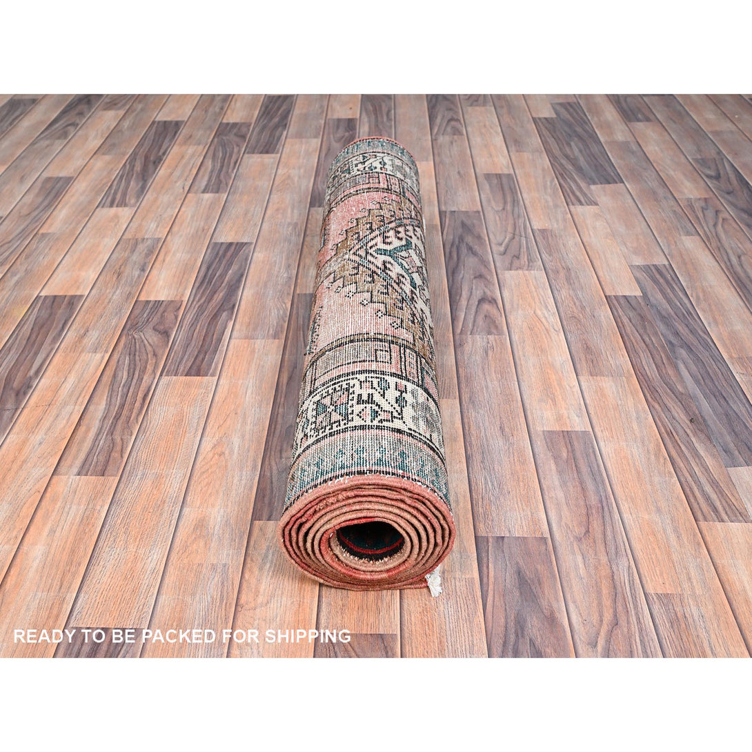 Hand Knotted  Rectangle Runner > Design# CCSR85988 > Size: 3'-5" x 10'-2"