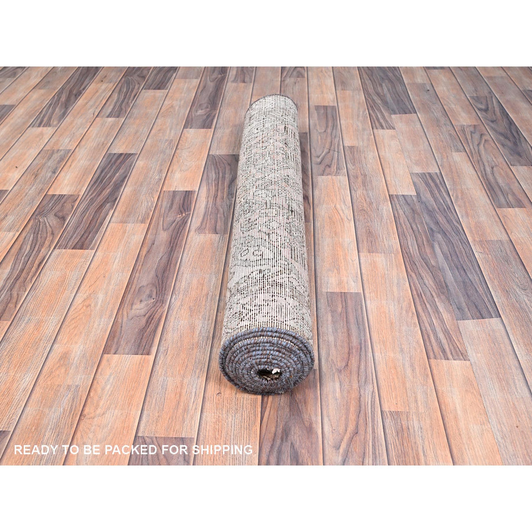Hand Knotted  Rectangle Runner > Design# CCSR85990 > Size: 3'-2" x 9'-3"