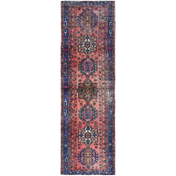 Hand Knotted  Rectangle Runner > Design# CCSR85994 > Size: 3'-2" x 10'-4"
