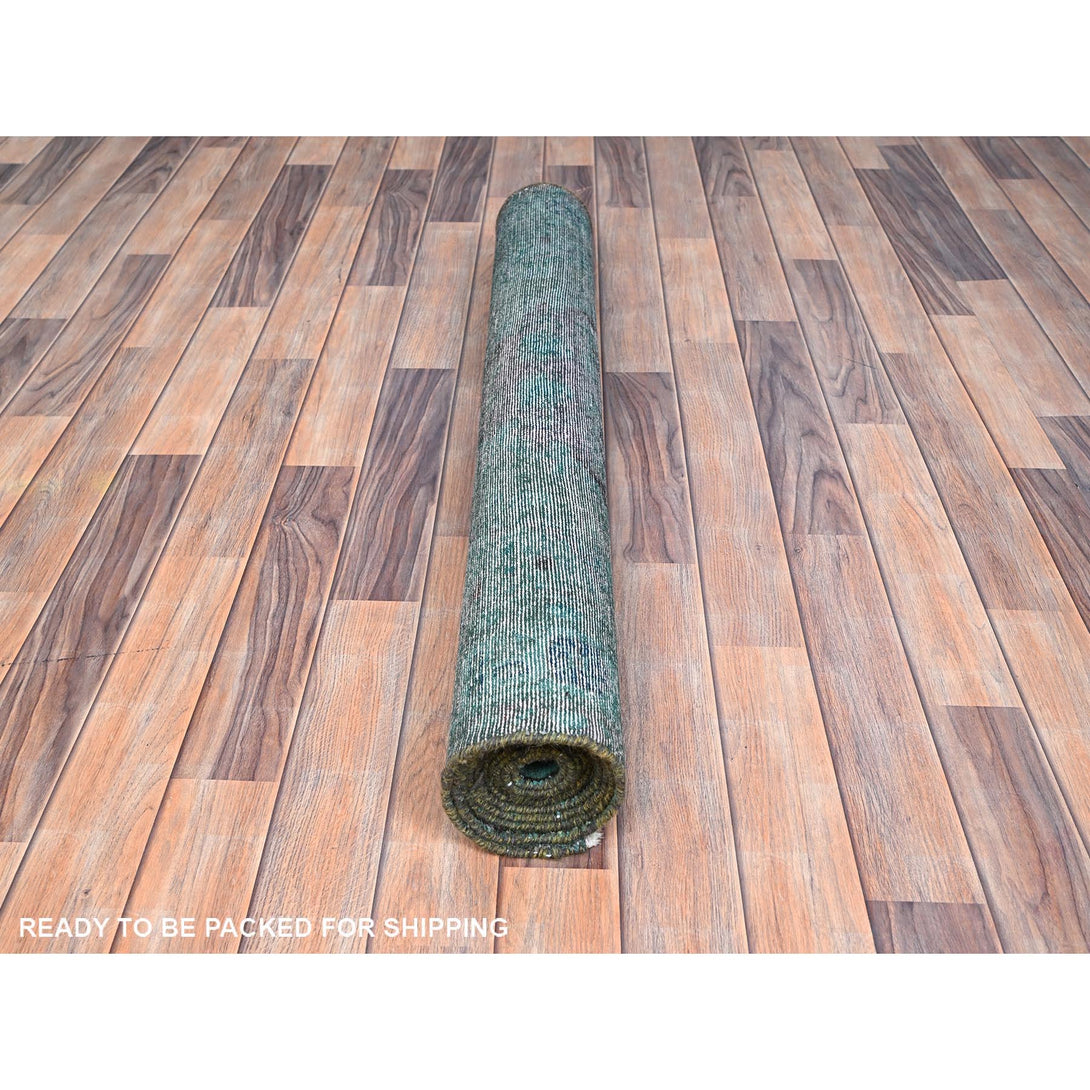 Hand Knotted  Rectangle Runner > Design# CCSR86008 > Size: 3'-5" x 10'-1"