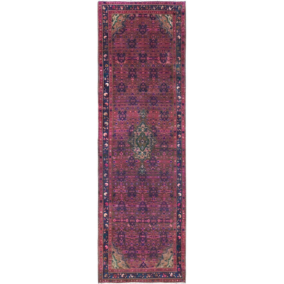 Hand Knotted  Rectangle Runner > Design# CCSR86015 > Size: 3'-4" x 10'-8"