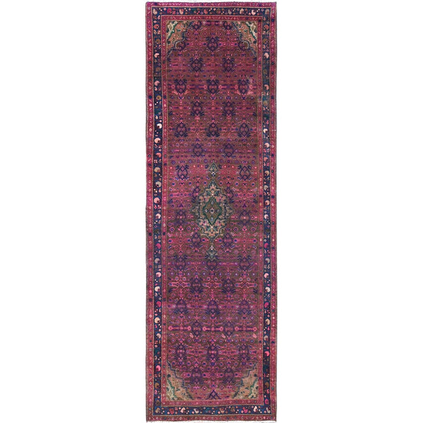 Hand Knotted  Rectangle Runner > Design# CCSR86015 > Size: 3'-4" x 10'-8"