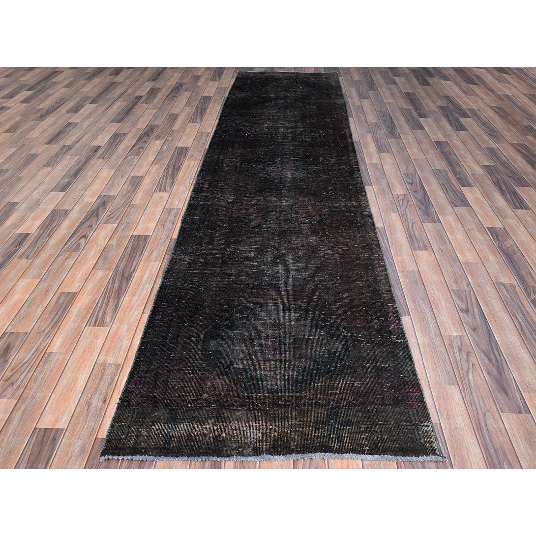 Hand Knotted  Rectangle Runner > Design# CCSR86016 > Size: 3'-2" x 11'-11"
