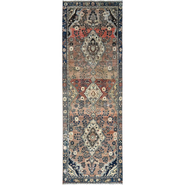Hand Knotted  Rectangle Runner > Design# CCSR86017 > Size: 3'-0" x 9'-5"