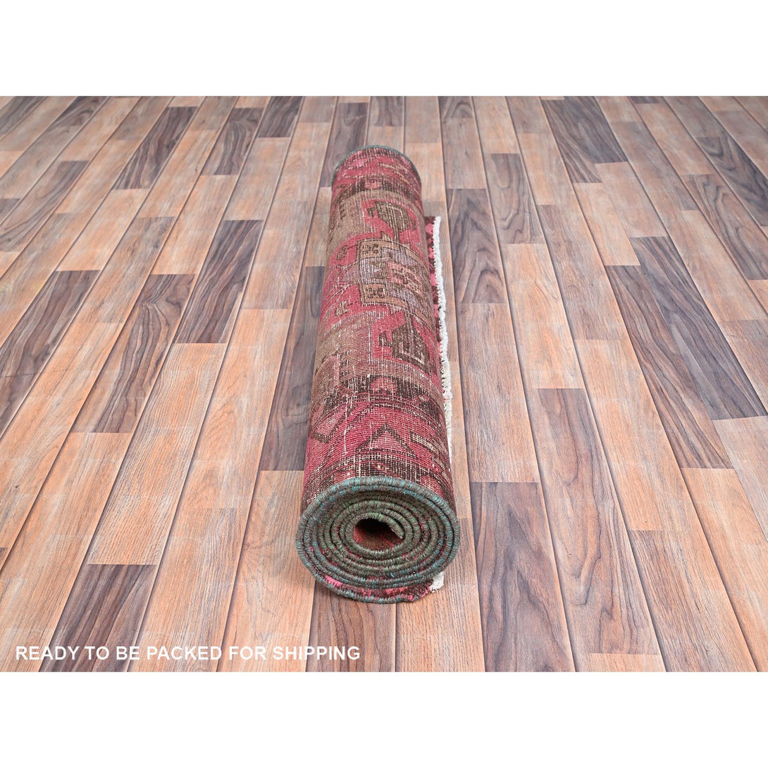 Hand Knotted  Rectangle Runner > Design# CCSR86018 > Size: 3'-4" x 9'-8"