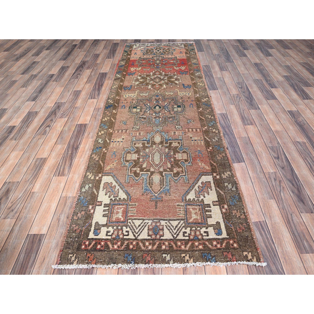 Hand Knotted  Rectangle Runner > Design# CCSR86023 > Size: 3'-2" x 9'-9"