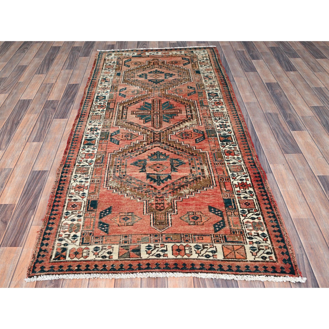 Hand Knotted  Rectangle Runner > Design# CCSR86035 > Size: 3'-5" x 7'-2"