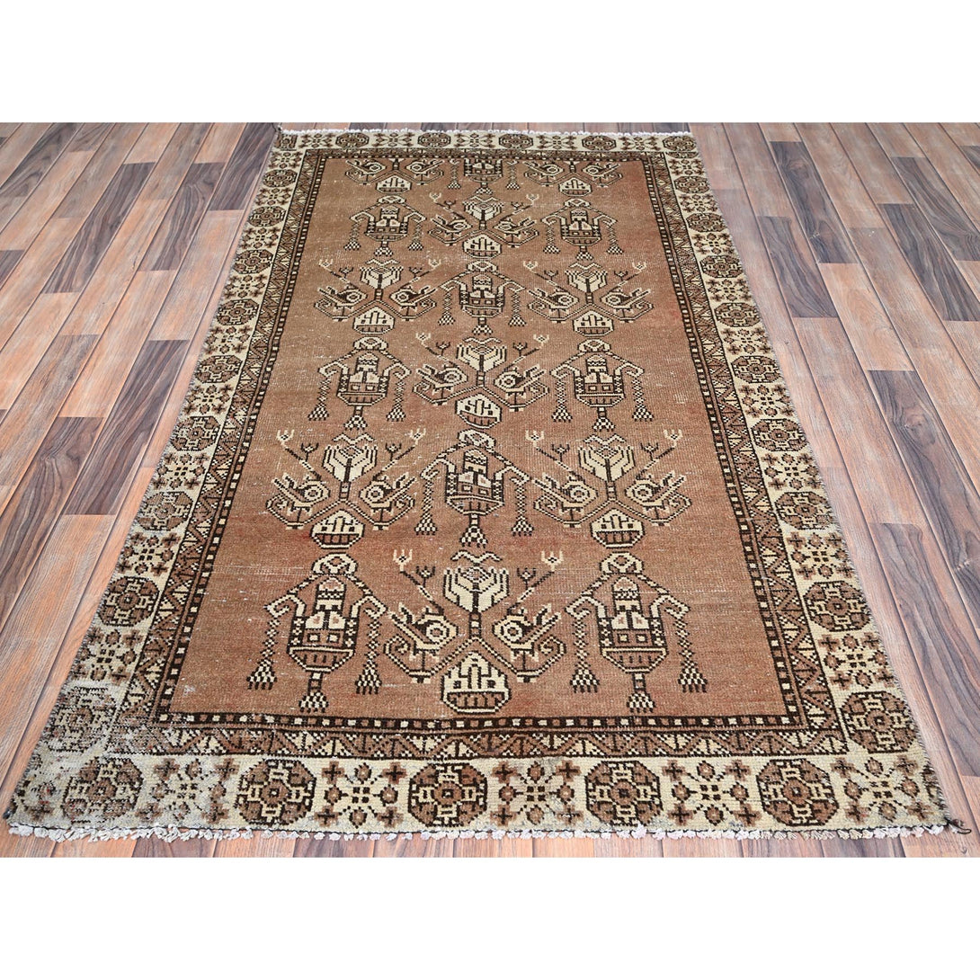 Hand Knotted  Rectangle Area Rug > Design# CCSR86048 > Size: 3'-8" x 6'-2"