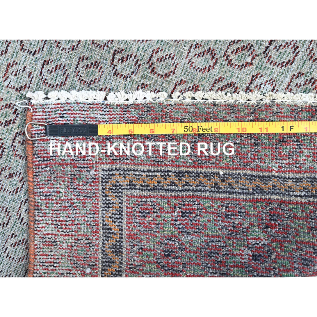 Hand Knotted  Rectangle Area Rug > Design# CCSR86051 > Size: 3'-5" x 6'-2"