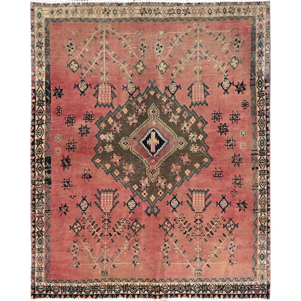 Hand Knotted  Rectangle Area Rug > Design# CCSR86052 > Size: 4'-10" x 5'-10"