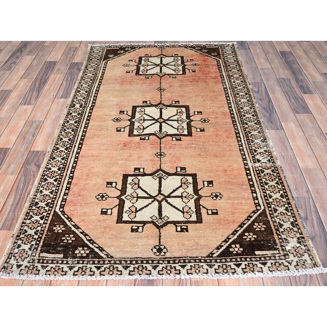 Hand Knotted  Rectangle Area Rug > Design# CCSR86053 > Size: 3'-8" x 6'-4"