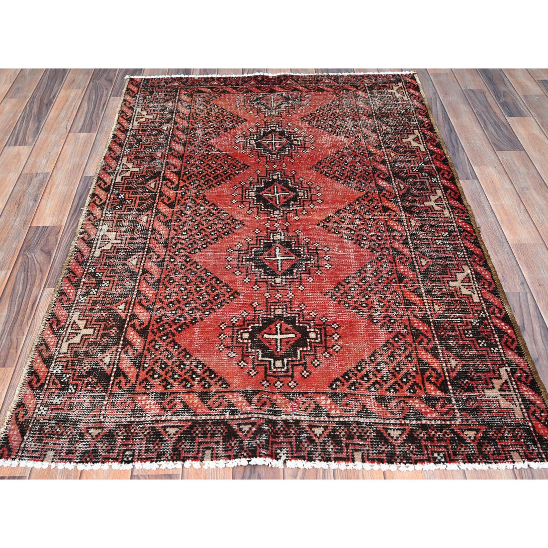 Hand Knotted  Rectangle Area Rug > Design# CCSR86056 > Size: 3'-8" x 5'-3"