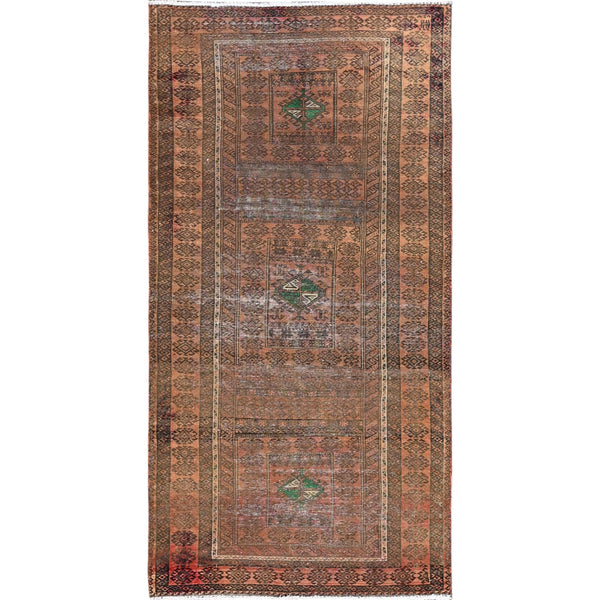 Hand Knotted  Rectangle Runner > Design# CCSR86063 > Size: 3'-0" x 6'-7"