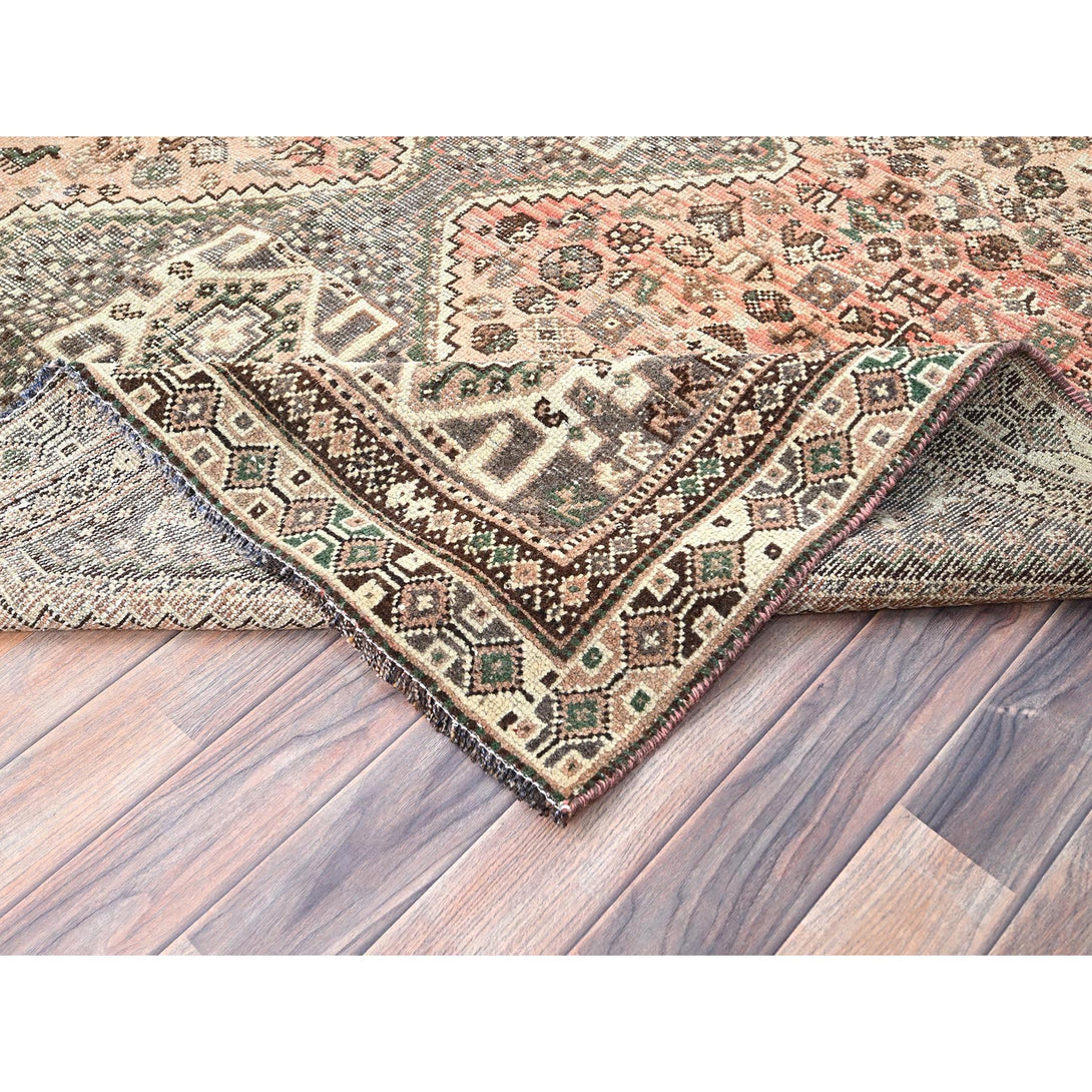 Hand Knotted  Rectangle Runner > Design# CCSR86086 > Size: 6'-5" x 8'-11"
