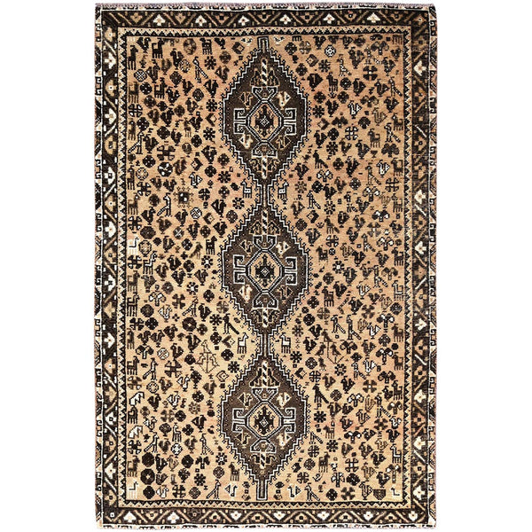 Hand Knotted  Rectangle Area Rug > Design# CCSR86088 > Size: 5'-8" x 8'-7"