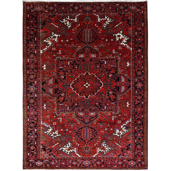 Hand Knotted  Rectangle Area Rug > Design# CCSR86121 > Size: 8'-7" x 11'-3"