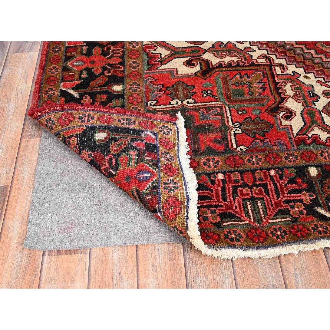 Hand Knotted  Rectangle Area Rug > Design# CCSR86132 > Size: 6'-9" x 9'-5"