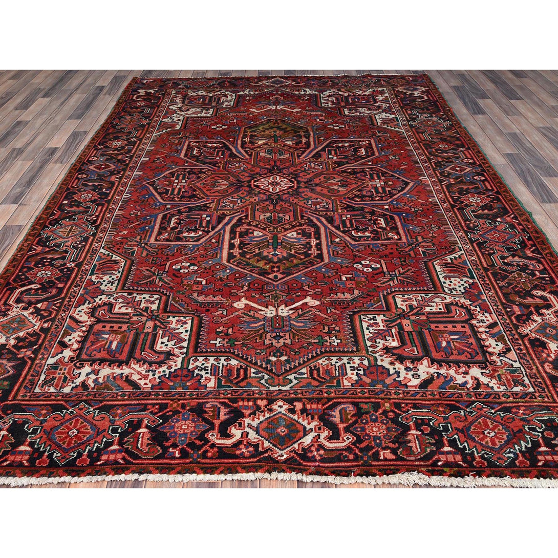 Hand Knotted  Rectangle Area Rug > Design# CCSR86138 > Size: 7'-2" x 9'-10"