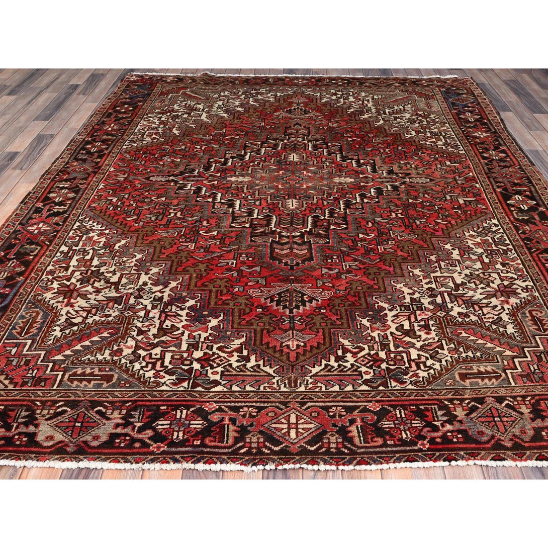 Hand Knotted  Rectangle Area Rug > Design# CCSR86139 > Size: 7'-6" x 9'-6"