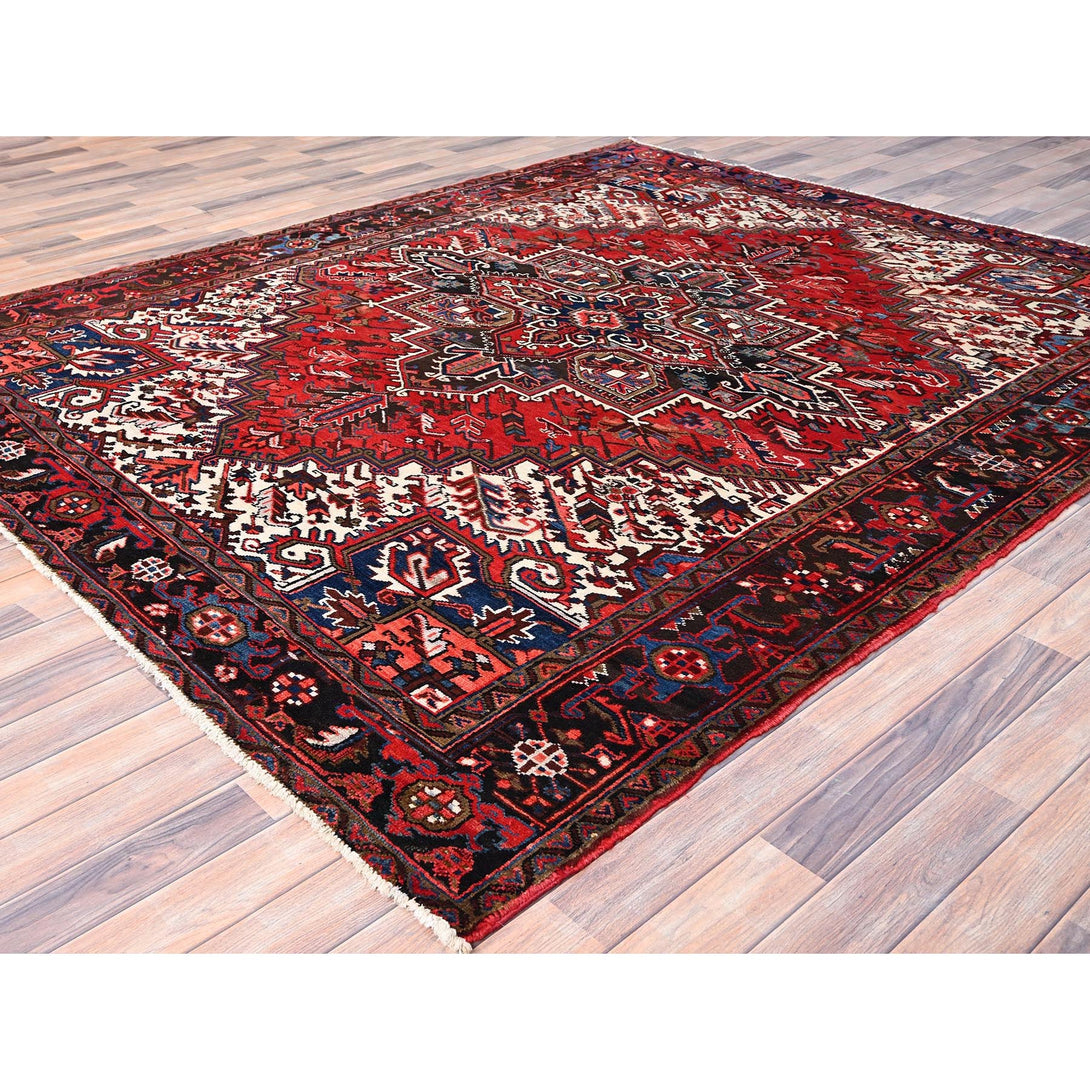 Hand Knotted  Rectangle Area Rug > Design# CCSR86142 > Size: 7'-5" x 8'-10"