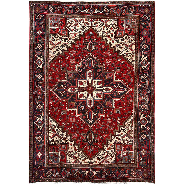 Hand Knotted  Rectangle Area Rug > Design# CCSR86154 > Size: 6'-9" x 9'-6"
