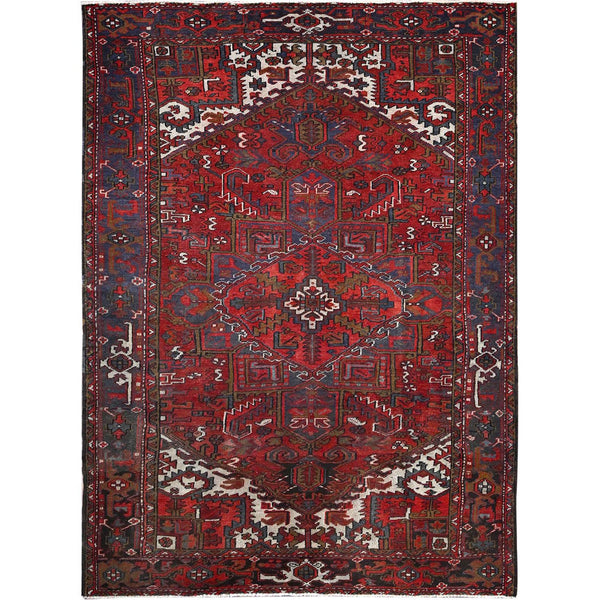 Hand Knotted  Rectangle Area Rug > Design# CCSR86182 > Size: 7'-7" x 10'-6"