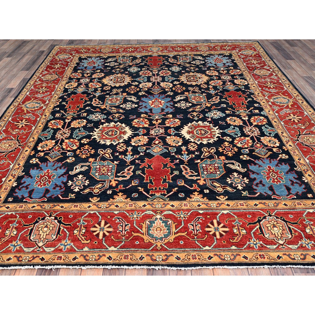 Hand Knotted  Rectangle Area Rug > Design# CCSR86200 > Size: 8'-2" x 9'-7"