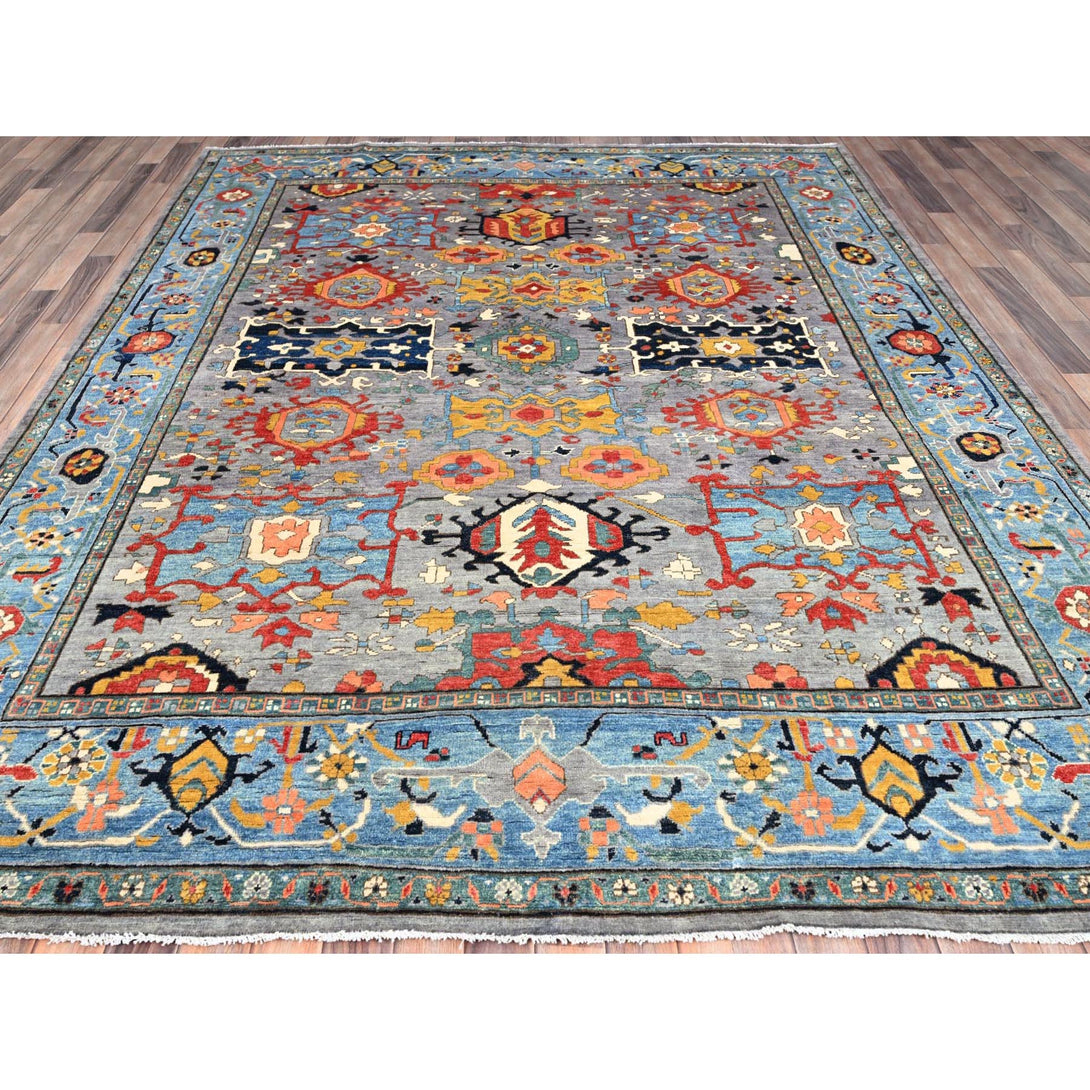 Hand Knotted  Rectangle Area Rug > Design# CCSR86203 > Size: 7'-11" x 9'-9"