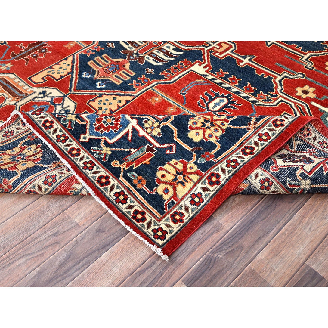 Hand Knotted  Rectangle Area Rug > Design# CCSR86204 > Size: 7'-11" x 9'-6"