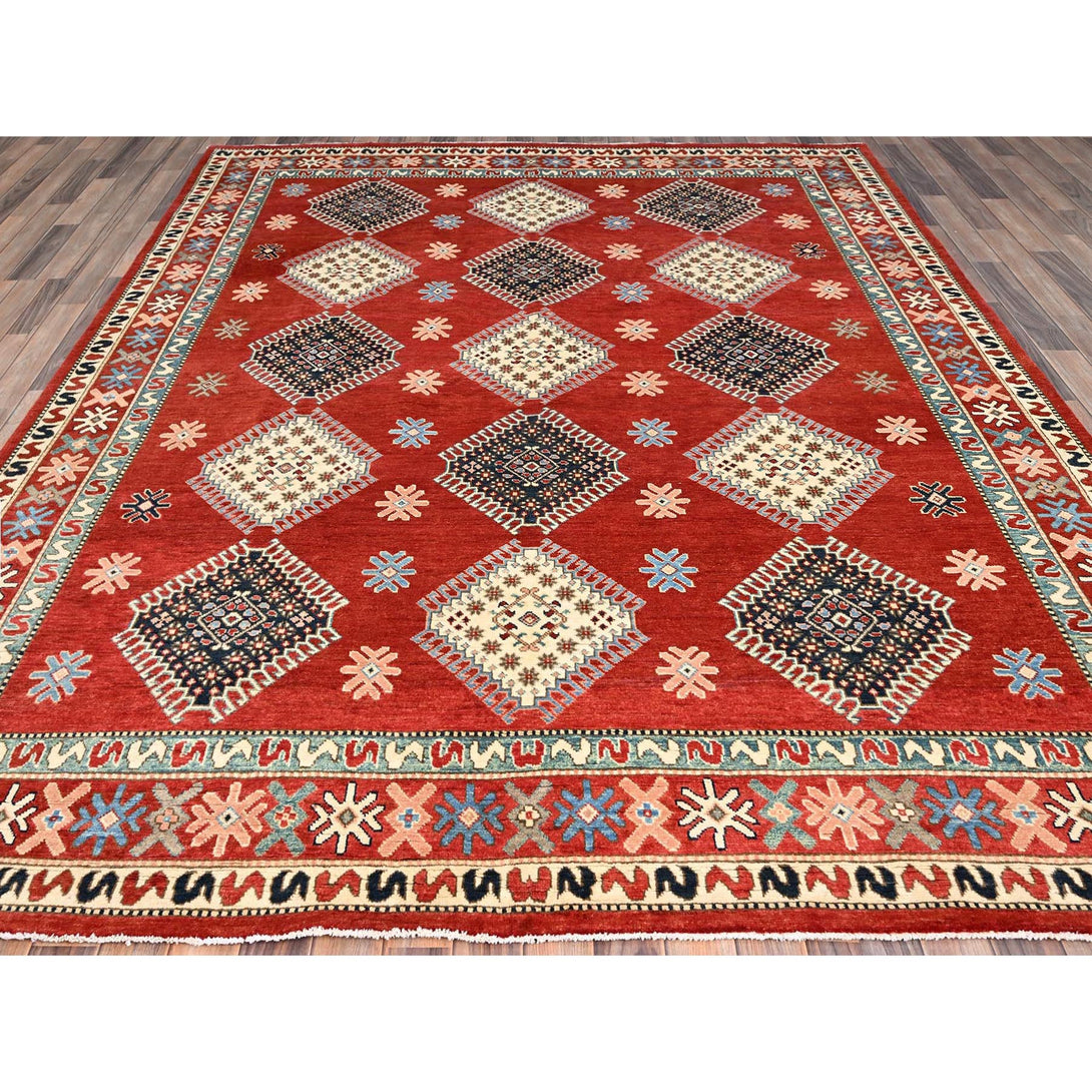 Hand Knotted  Rectangle Area Rug > Design# CCSR86208 > Size: 8'-2" x 9'-9"
