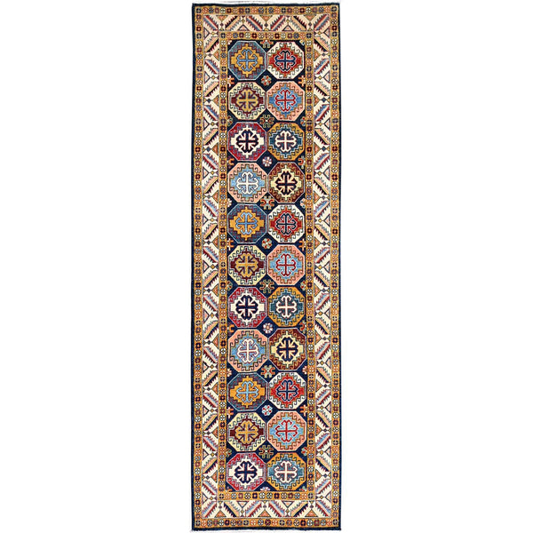 Hand Knotted  Rectangle Runner > Design# CCSR86248 > Size: 2'-7" x 9'-6"