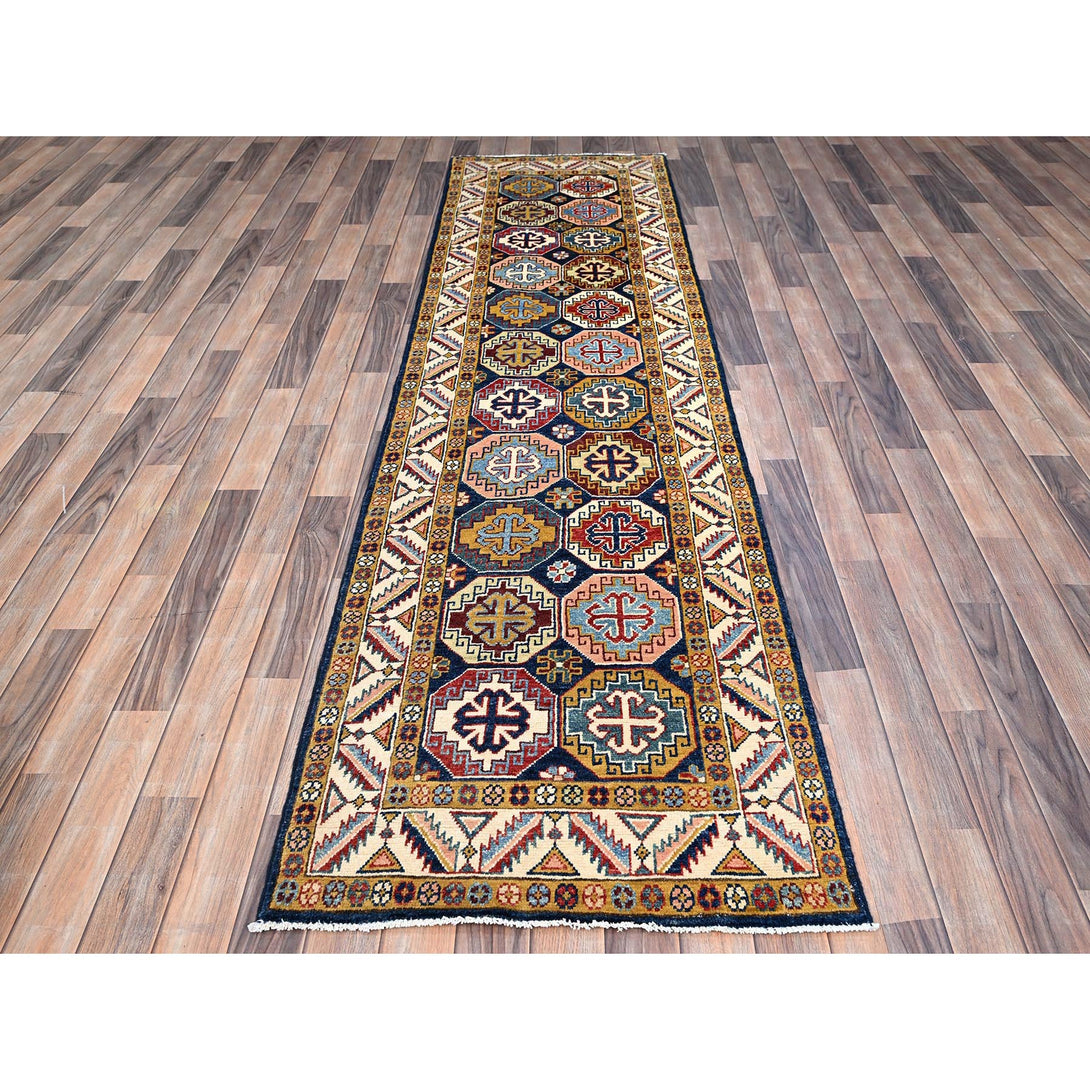 Hand Knotted  Rectangle Runner > Design# CCSR86248 > Size: 2'-7" x 9'-6"