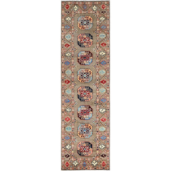 Hand Knotted  Rectangle Runner > Design# CCSR86250 > Size: 2'-8" x 9'-7"