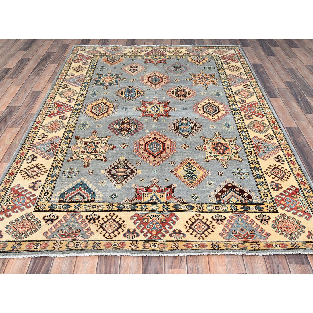 Hand Knotted  Rectangle Area Rug > Design# CCSR86260 > Size: 5'-8" x 7'-8"
