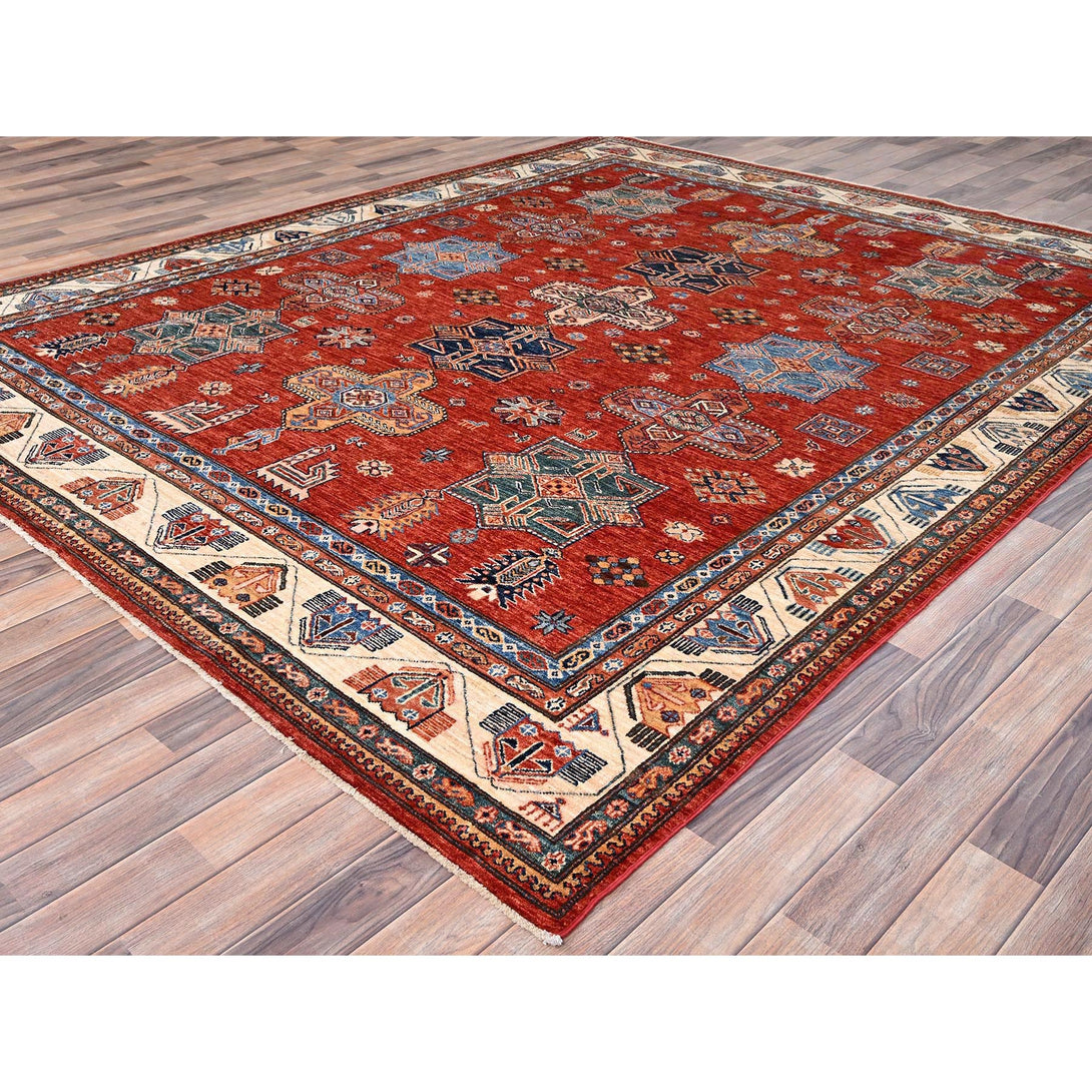 Hand Knotted  Rectangle Area Rug > Design# CCSR86273 > Size: 8'-2" x 9'-10"