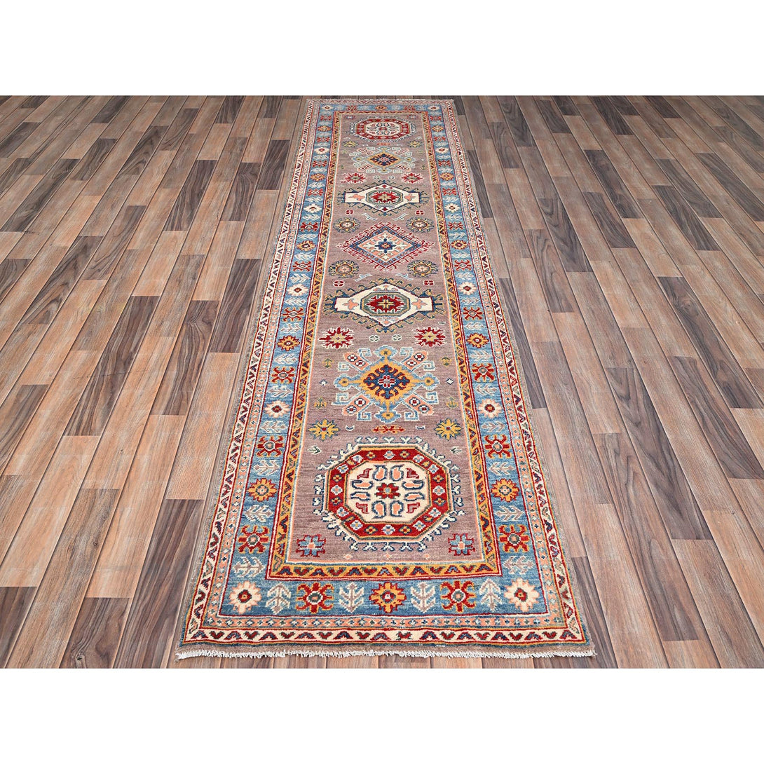Hand Knotted  Rectangle Runner > Design# CCSR86290 > Size: 2'-6" x 9'-2"