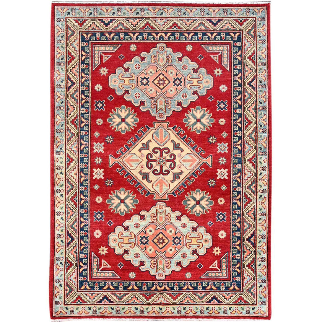 Hand Knotted  Rectangle Area Rug > Design# CCSR86295 > Size: 4'-1" x 5'-9"