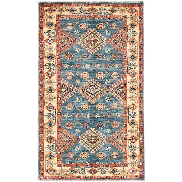 Hand Knotted  Rectangle Area Rug > Design# CCSR86316 > Size: 2'-11" x 4'-11"