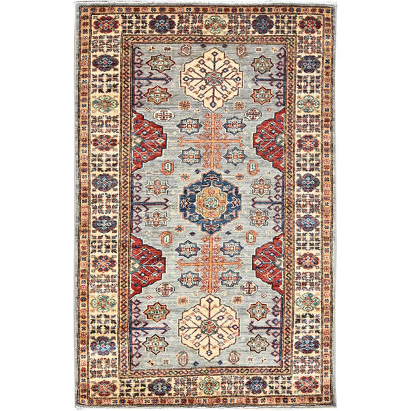 Hand Knotted  Rectangle Area Rug > Design# CCSR86320 > Size: 3'-11" x 5'-11"
