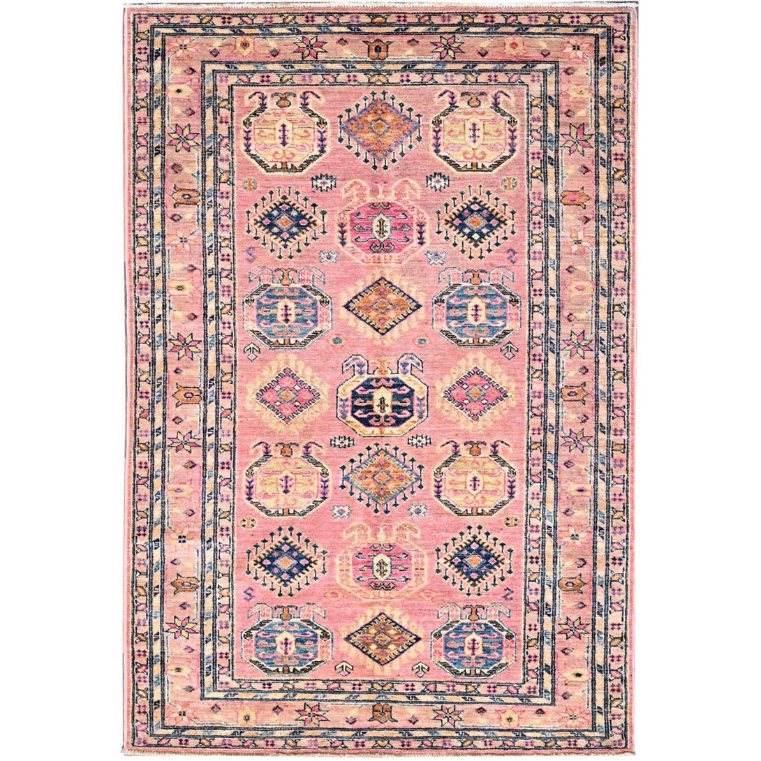 Hand Knotted  Rectangle Area Rug > Design# CCSR86322 > Size: 4'-0" x 6'-0"