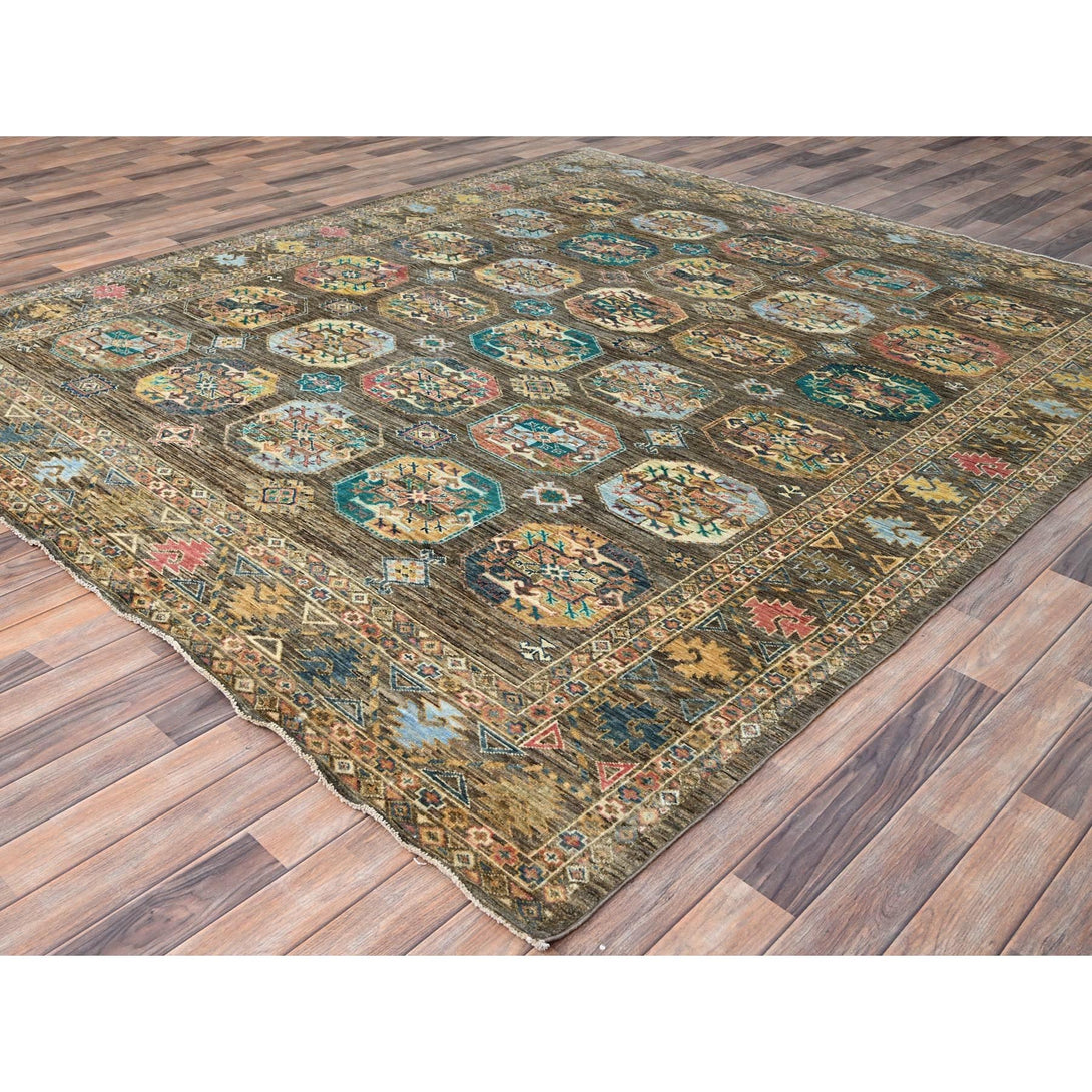Hand Knotted  Rectangle Area Rug > Design# CCSR86341 > Size: 8'-5" x 9'-11"