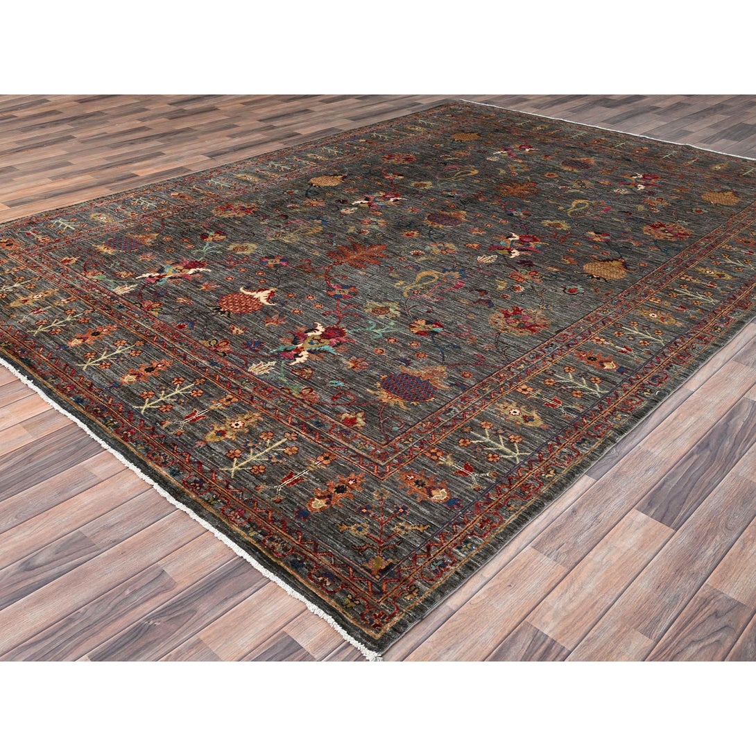 Hand Knotted  Rectangle Area Rug > Design# CCSR86348 > Size: 7'-11" x 11'-0"