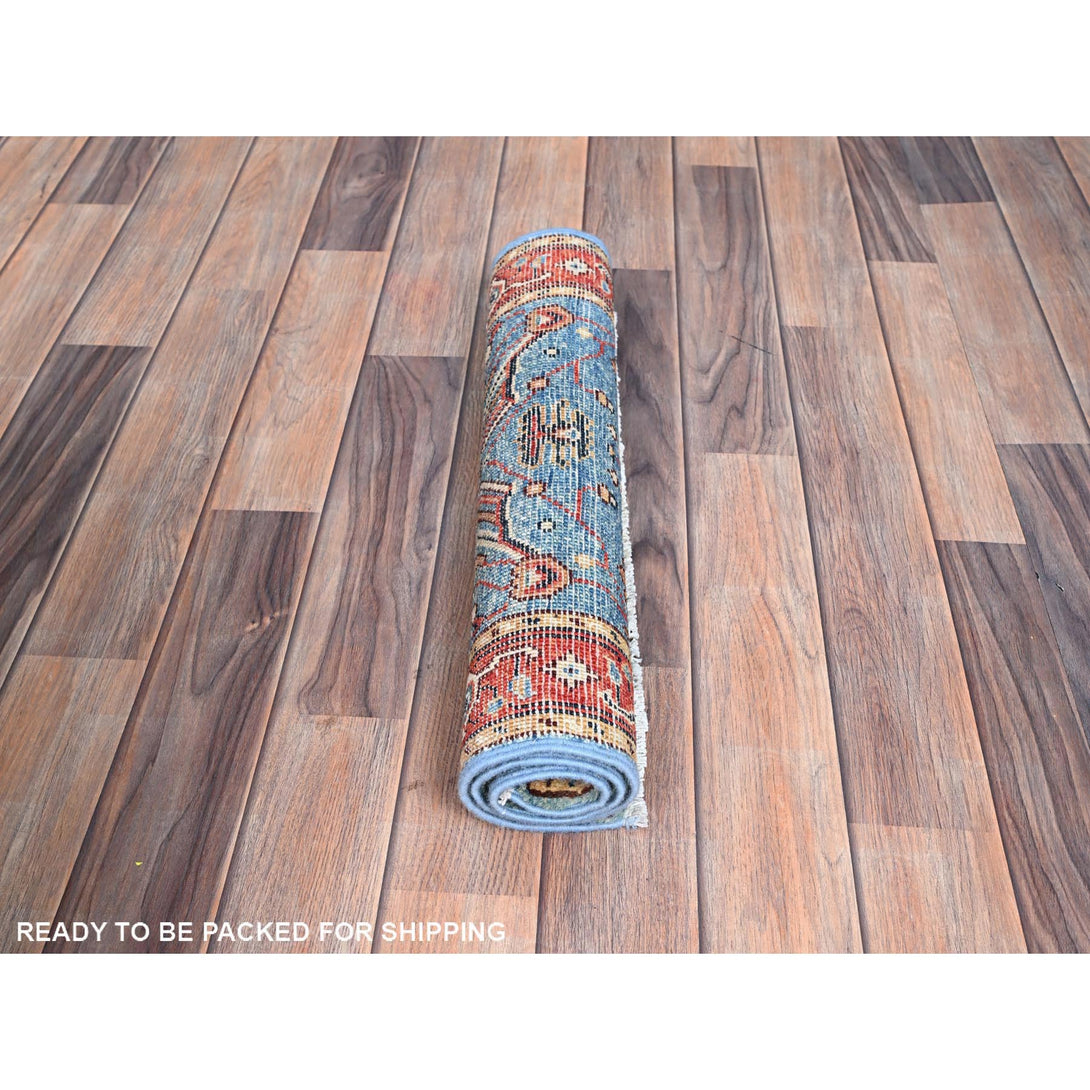 Hand Knotted  Rectangle Doormat > Design# CCSR86364 > Size: 1'-10" x 2'-8"