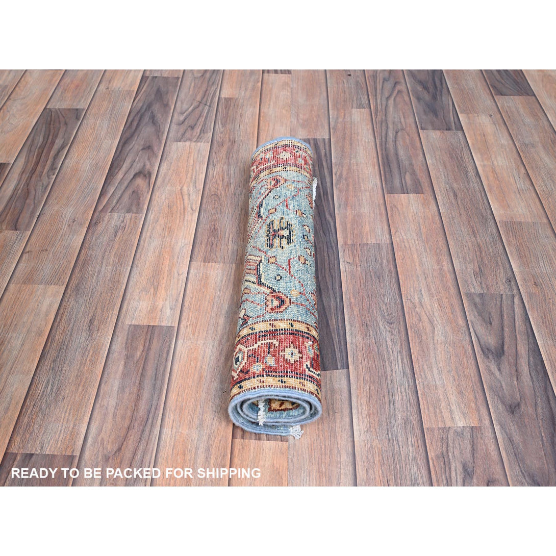 Hand Knotted  Rectangle Doormat > Design# CCSR86370 > Size: 1'-9" x 2'-9"